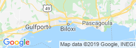 Biloxi map